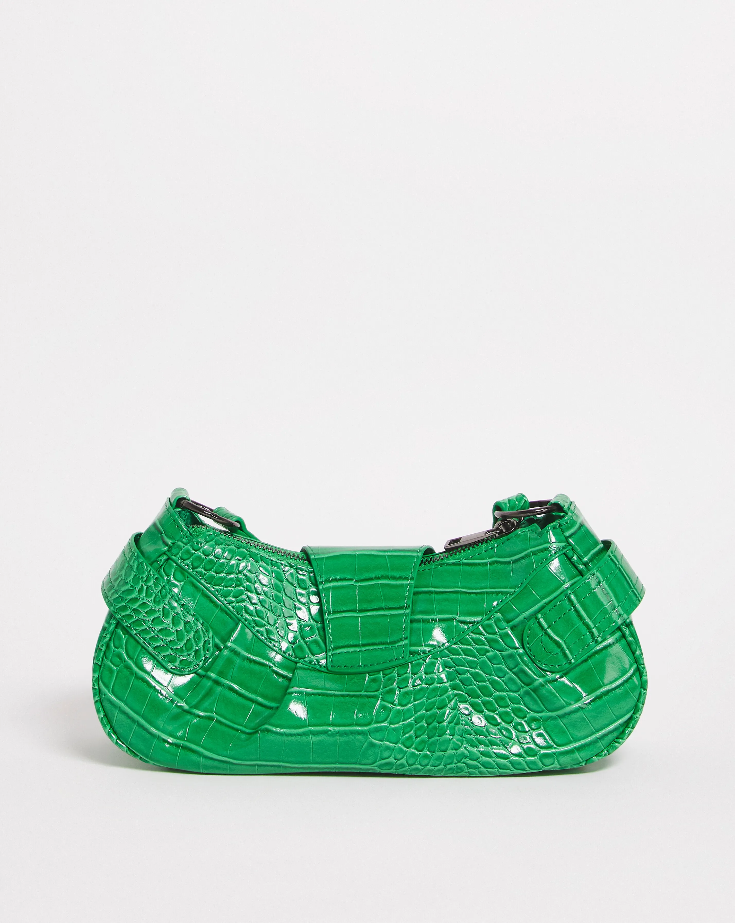 Croc Shoulder Bag | Simply Be