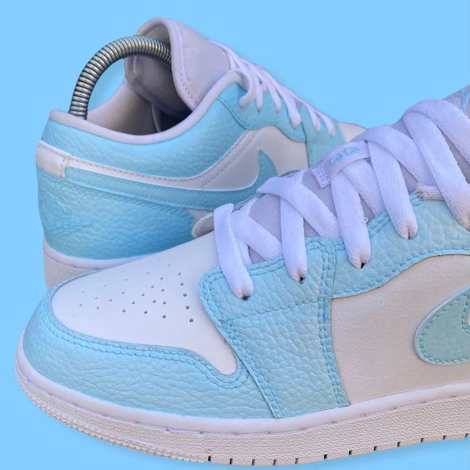 Custom Nike Air Jordan 1 Baby Blue 1s