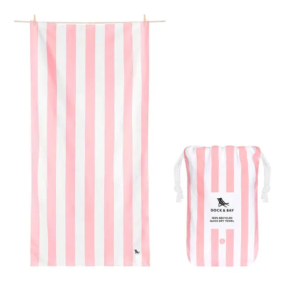 Dock & Bay Quick Dry Towels XL - Malibu Pink