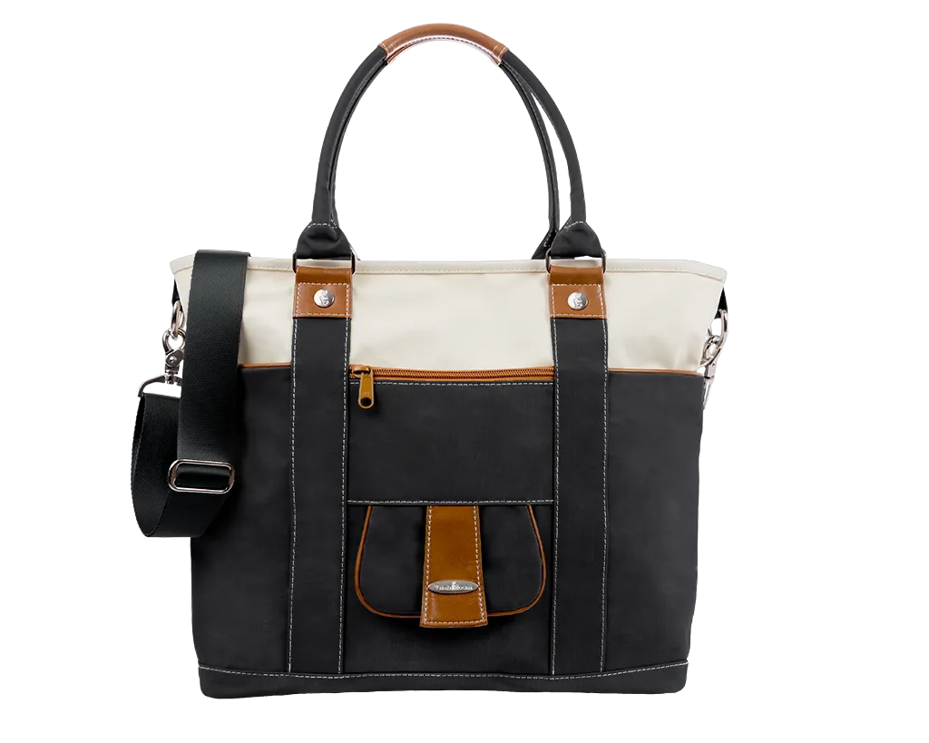 Dockside Tote- Riverstone Black