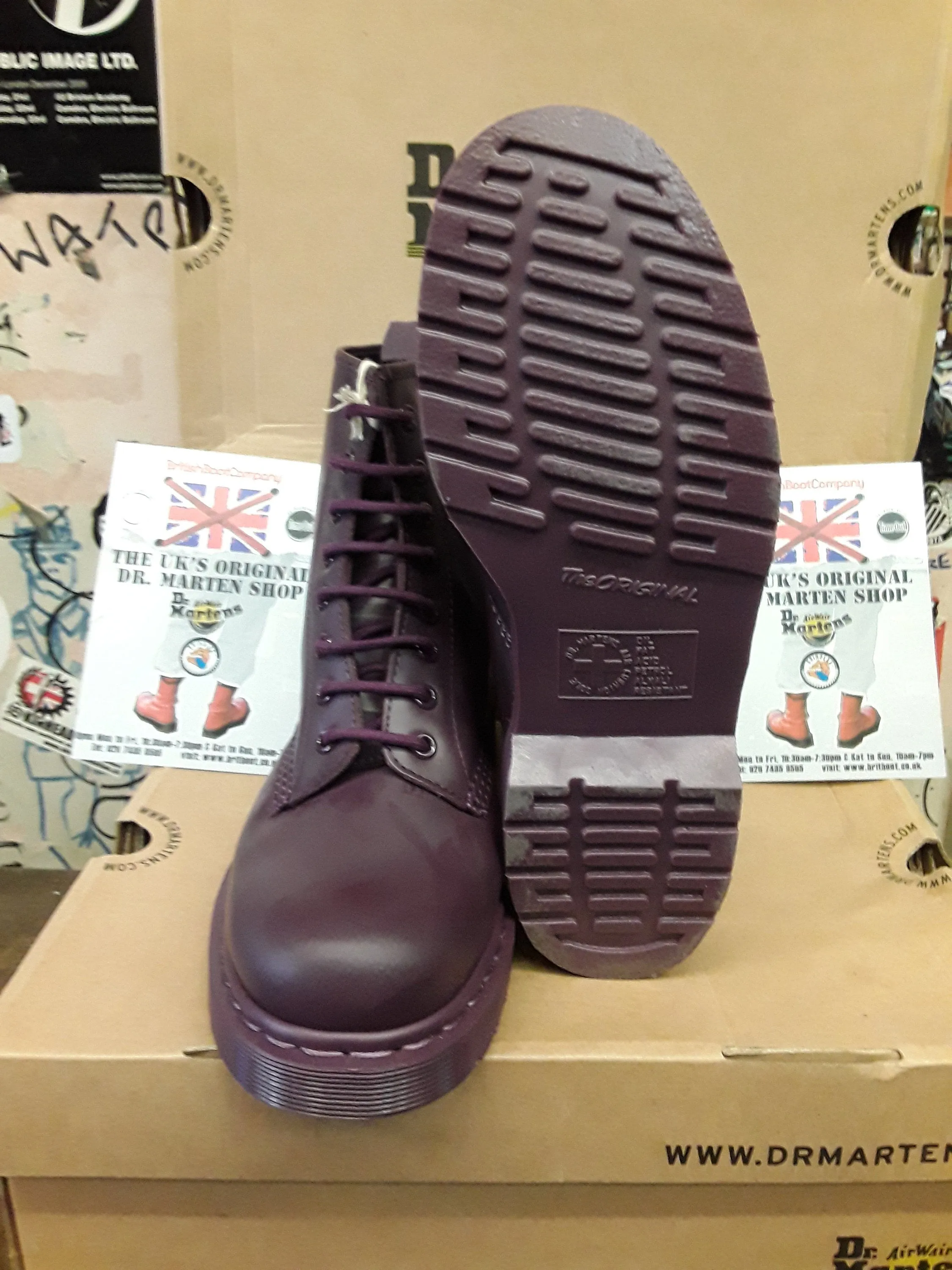 Dr Martens 1460 Purple Mono Various Sizes