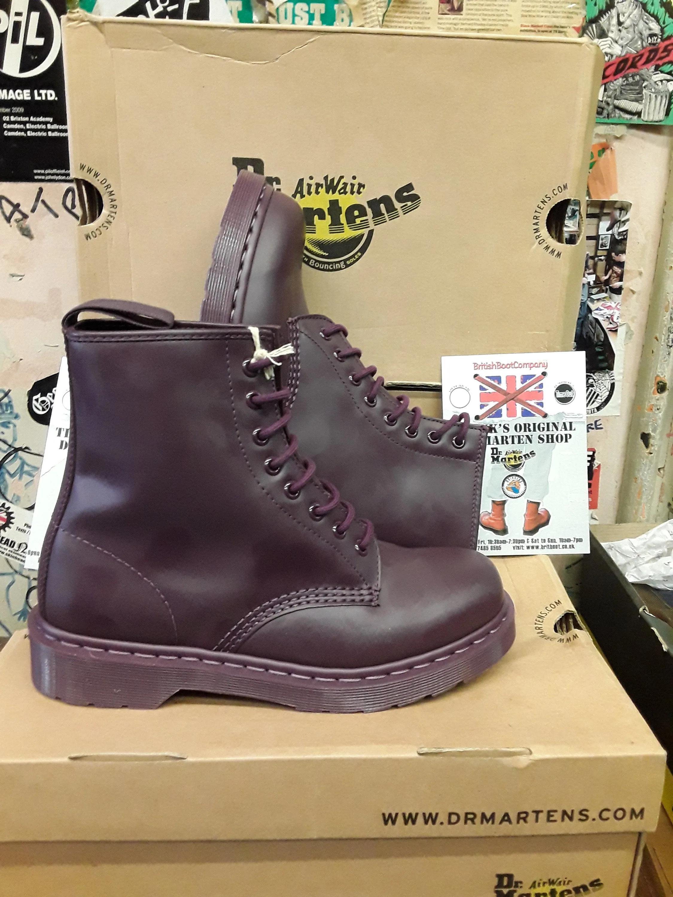 Dr Martens 1460 Purple Mono Various Sizes