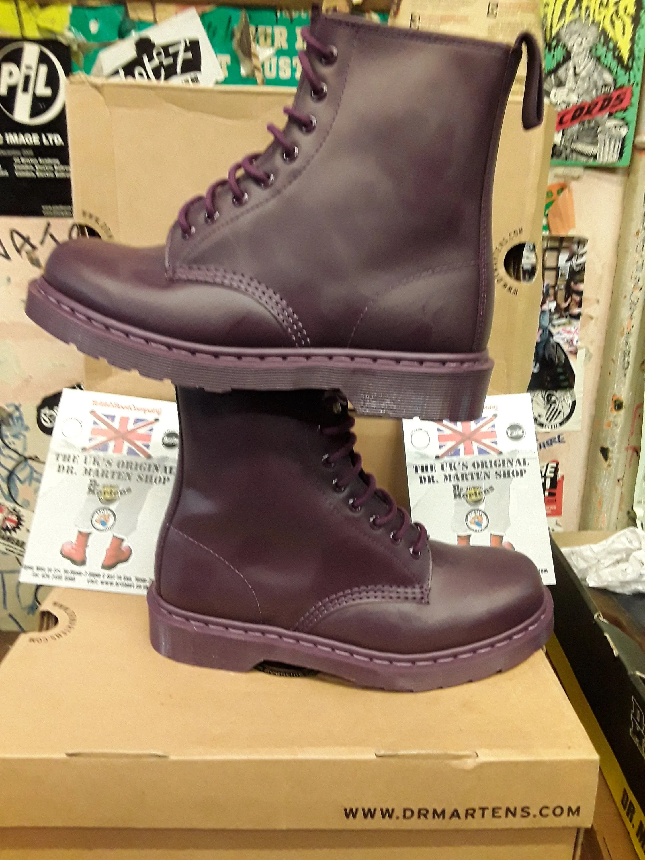 Dr Martens 1460 Purple Mono Various Sizes