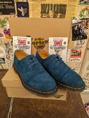 Dr Martens 1461 Teal Suede Size 7