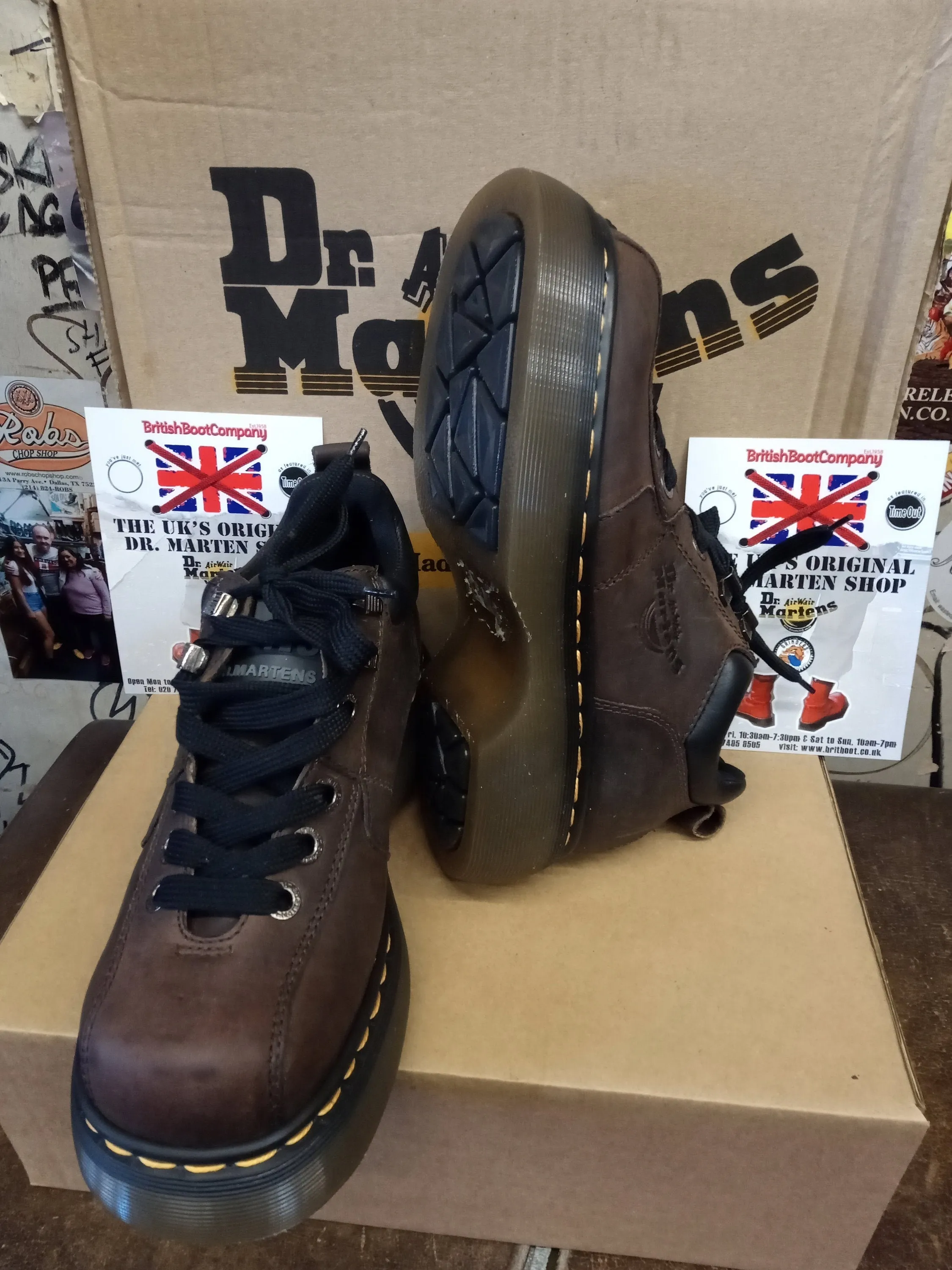 Dr Martens 8544 Aztec 6 Hole Made in England Size 4