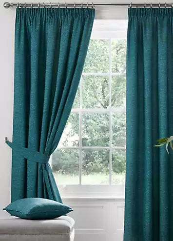 Dreams & Drapes Pembrey Pair of Pencil Pleat Lined Thermal Curtains | Kaleidoscope