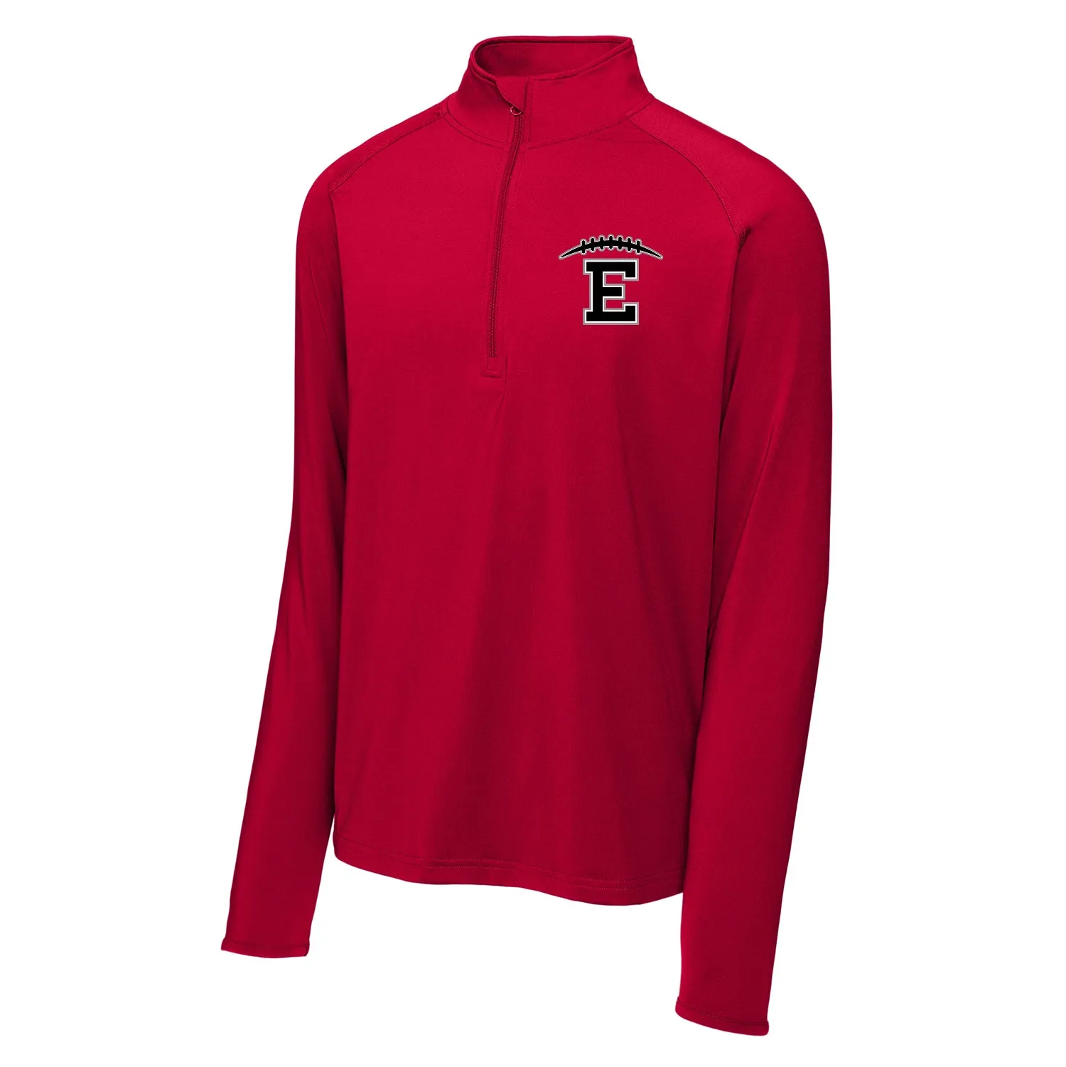 Duluth East Football Sport-Wick Stretch 1/4-Zip Pullover Design 2