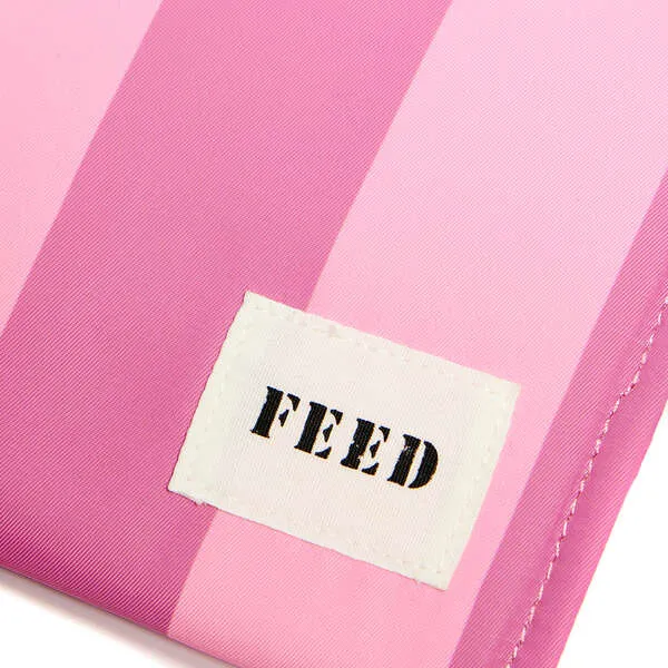 FEED Lunch Bag, Pink Cabana Stripe