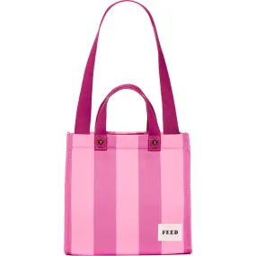 FEED Lunch Bag, Pink Cabana Stripe