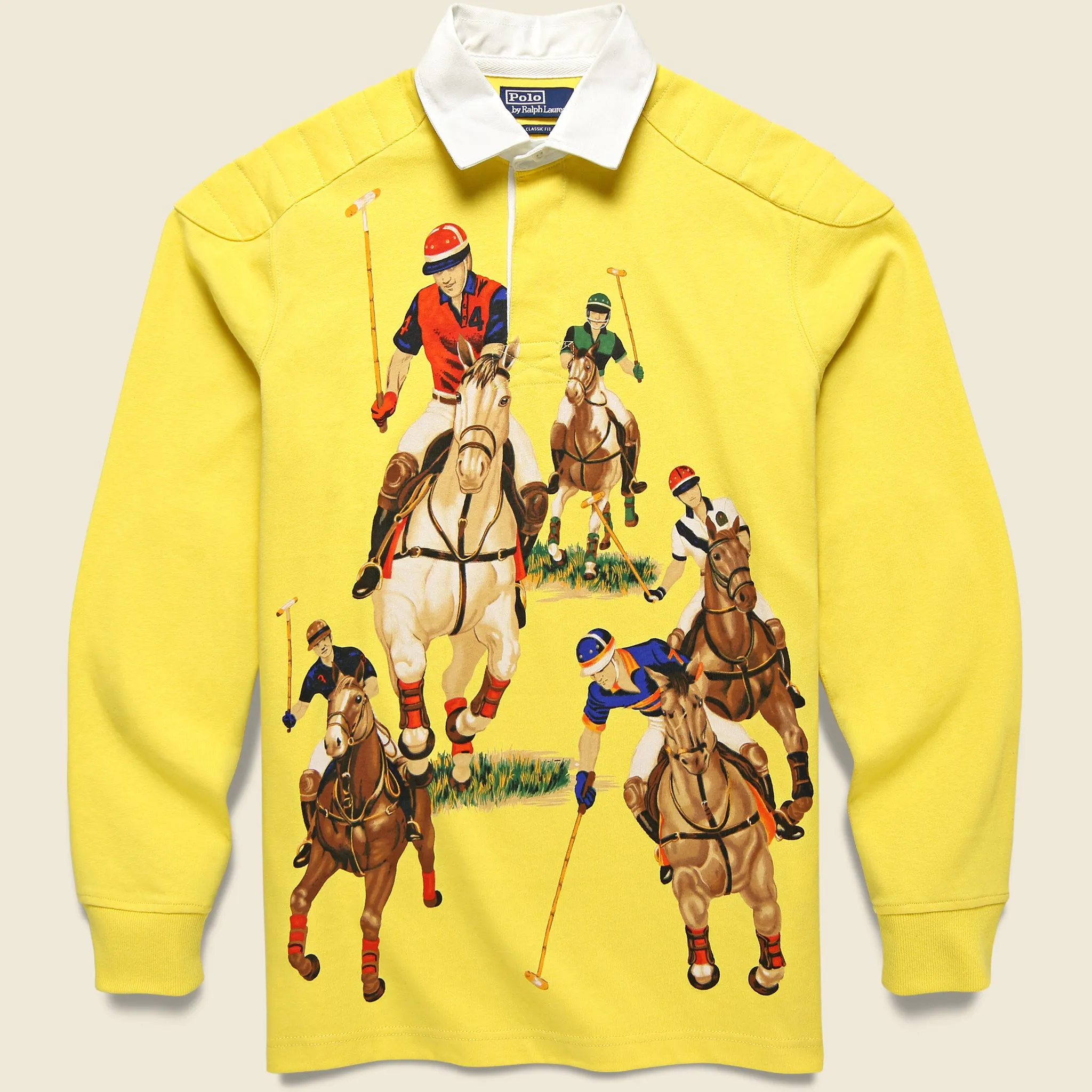 Five Horseman Rugby Polo - Fall Yellow