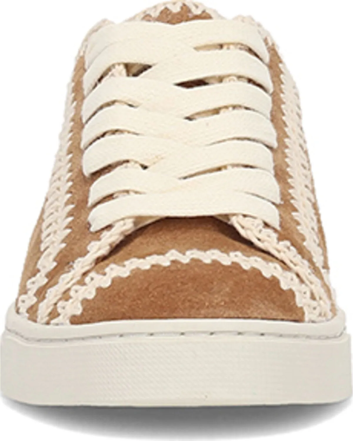 Frye Women's Ivy Crochet Low Lace Sneakers