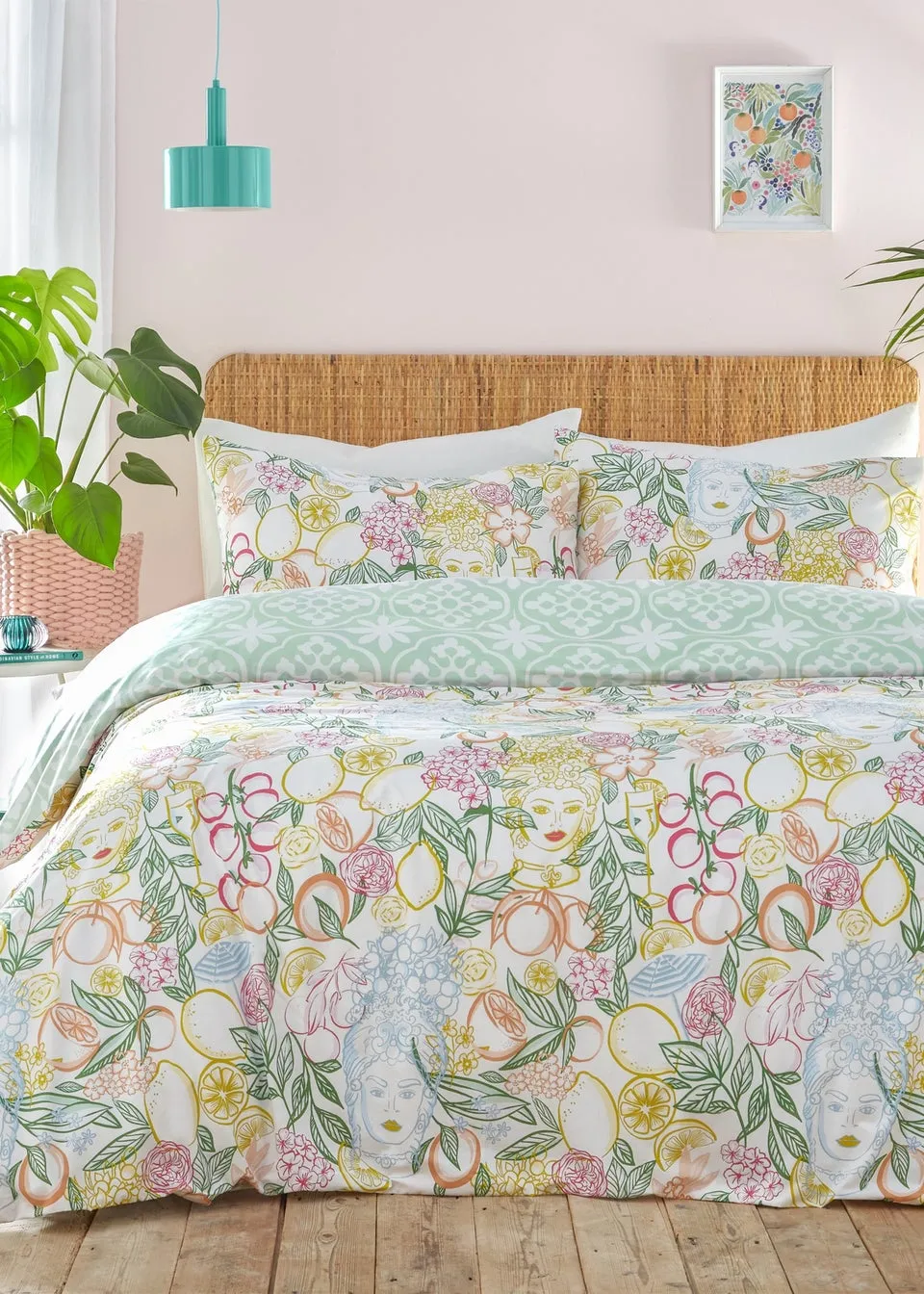 furn. Taormina Floral Duvet Cover Set