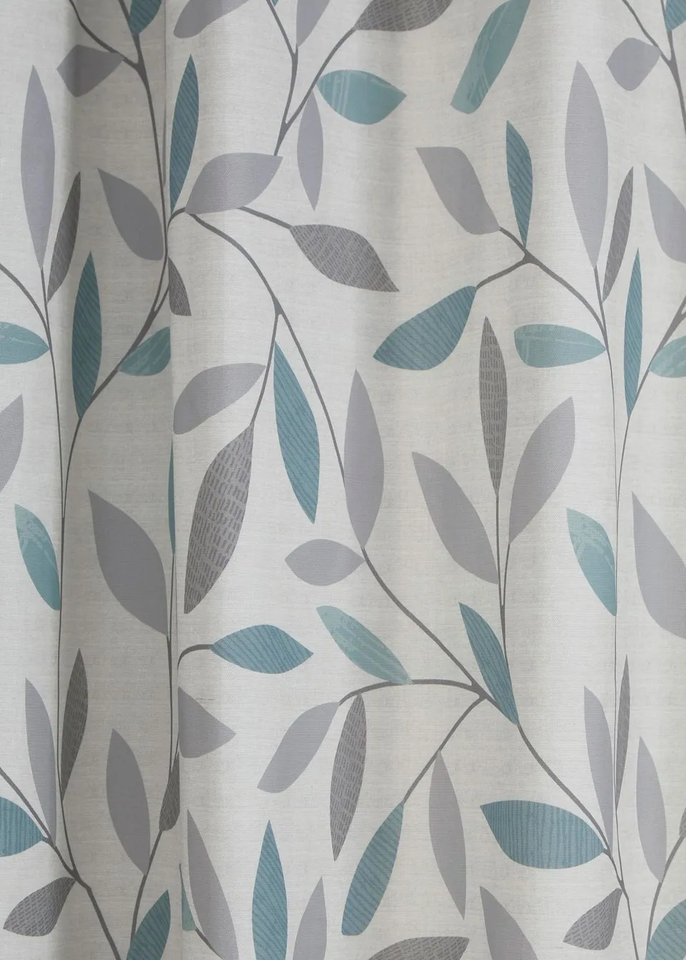 Fusion Beechwood Blue Eyelet Curtains