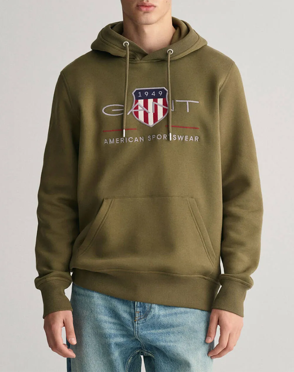 GANT LS REG ARCHIVE SHIELD HOODIE