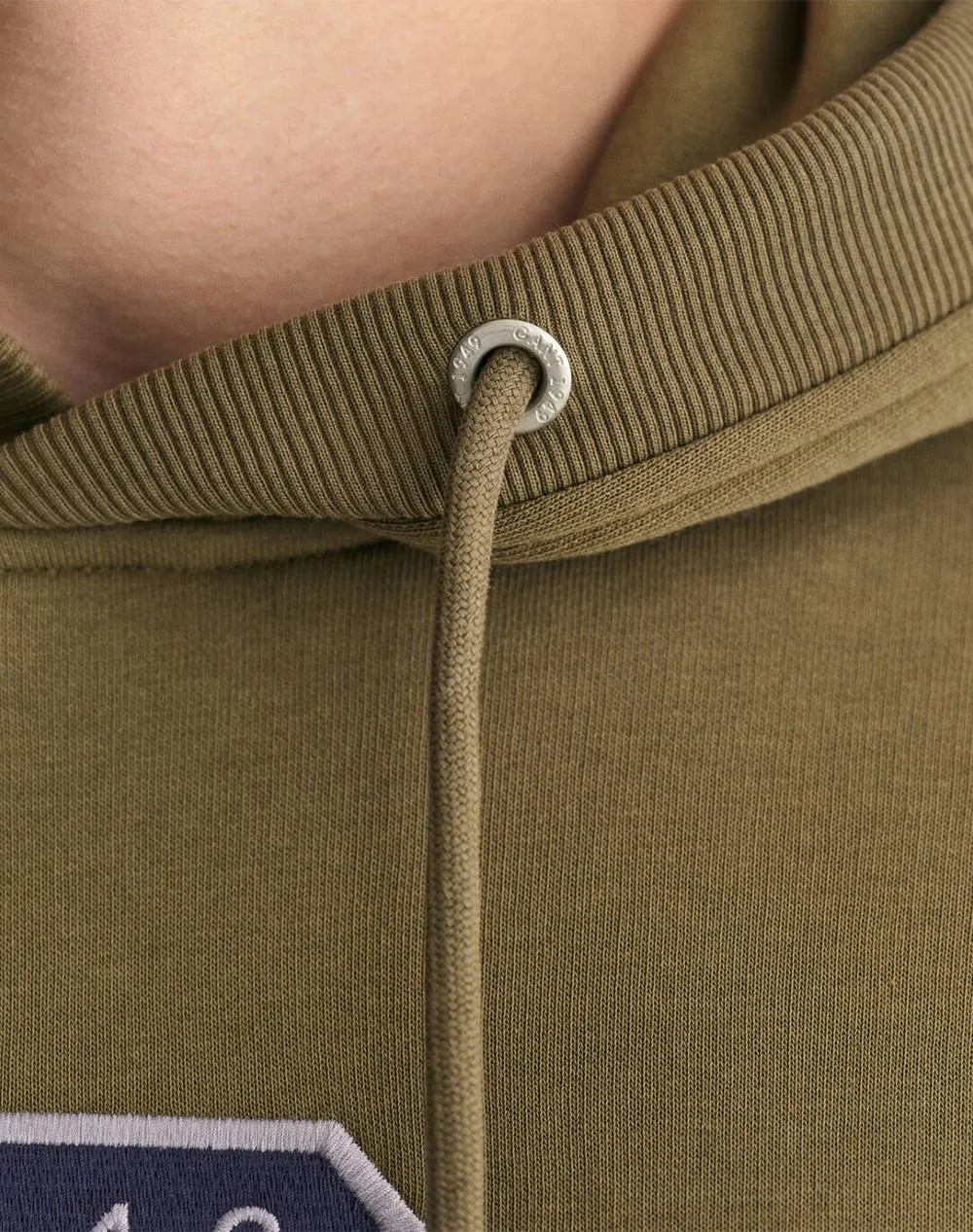 GANT LS REG ARCHIVE SHIELD HOODIE