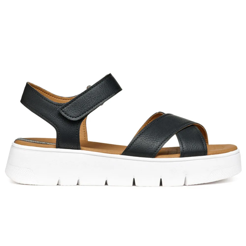 Geox Dandra 40 D45SCC 000EK C9999 Black Sandals for Women