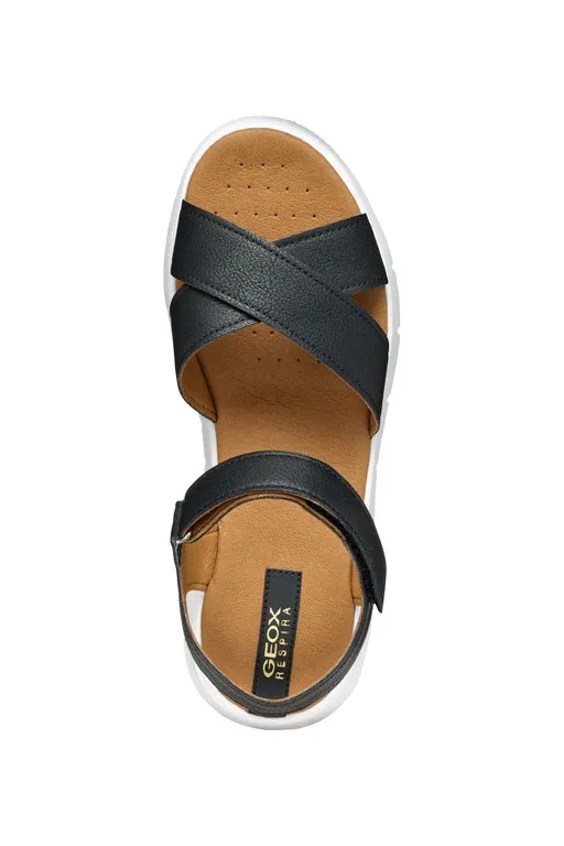 Geox Dandra 40 D45SCC 000EK C9999 Black Sandals for Women