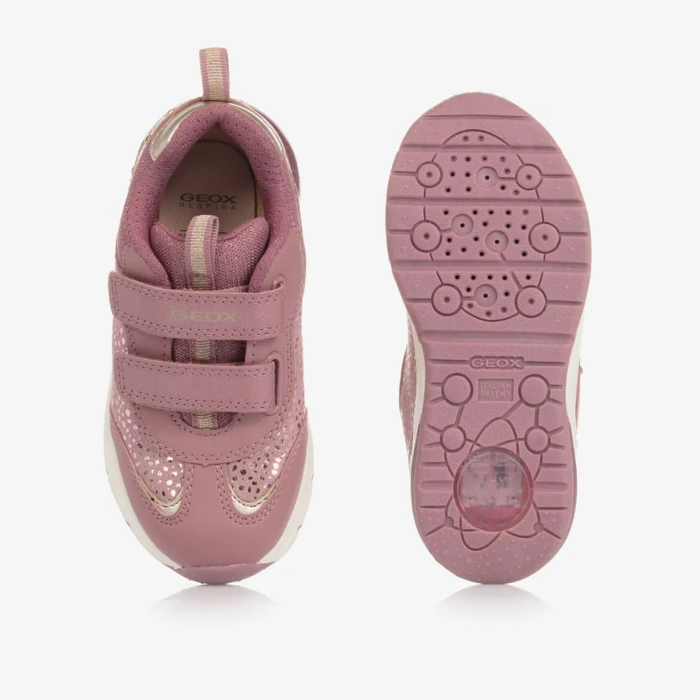 Girls Pink Light-Up Trainers