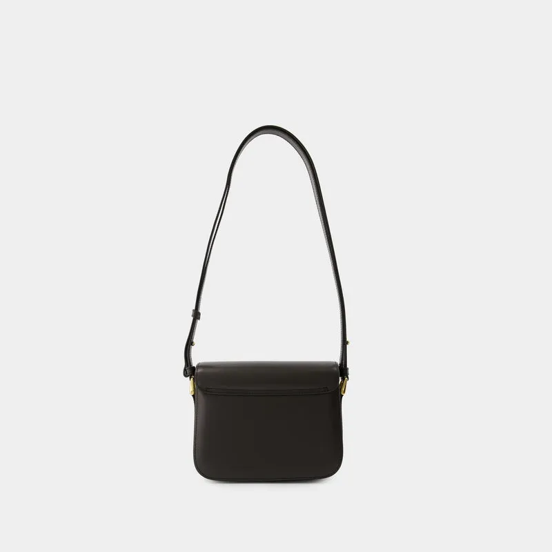 Grace Small Crossbody - A.P.C. - Leather - Anthracite