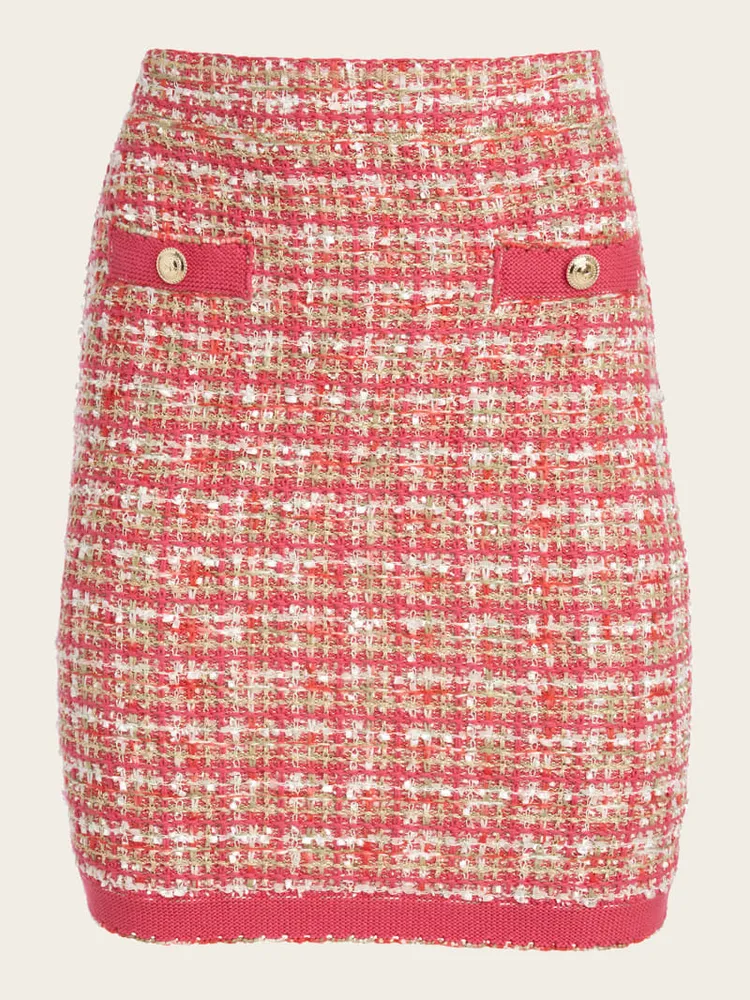 Guess Mariah Tweed Skirt