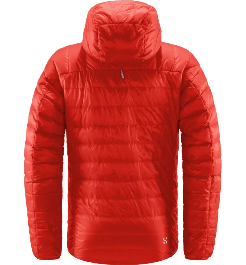 Haglofs Mens L.I.M Down Hoodie Habanero