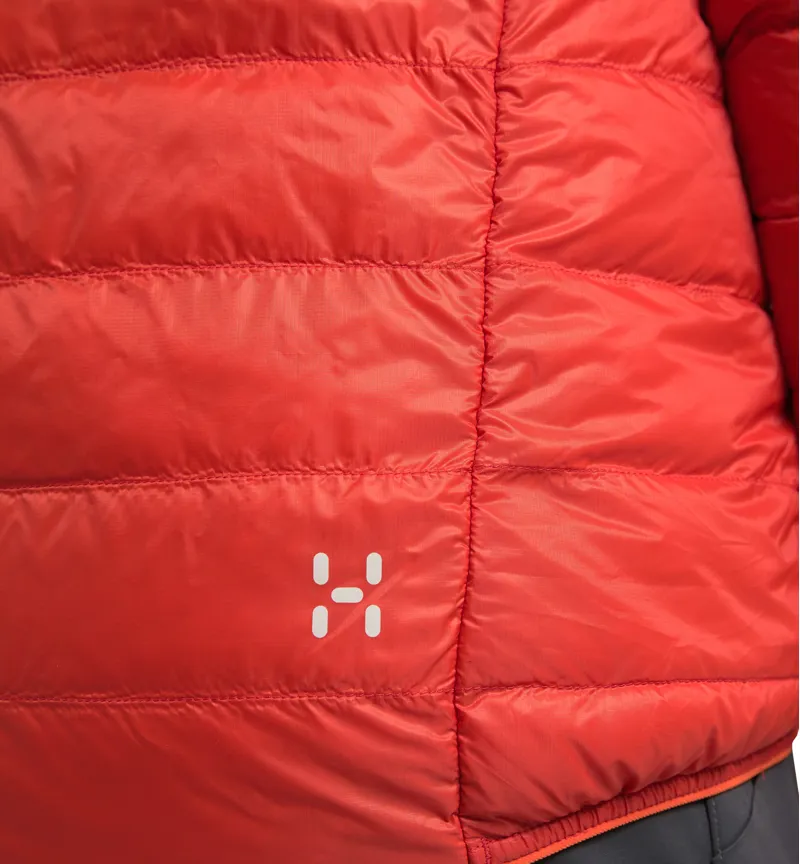 Haglofs Mens L.I.M Down Hoodie Habanero