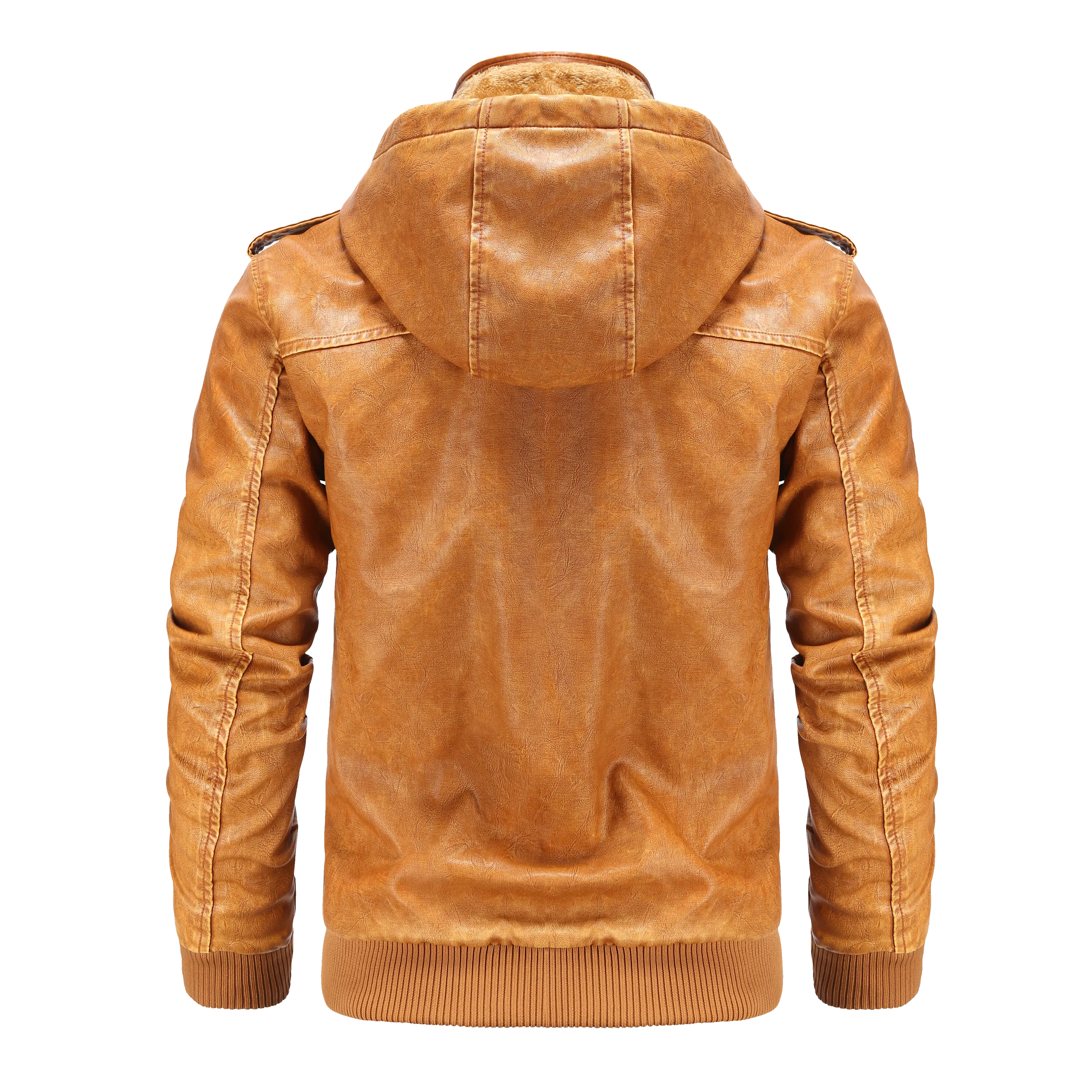 H.D Crypto Leather Jacket