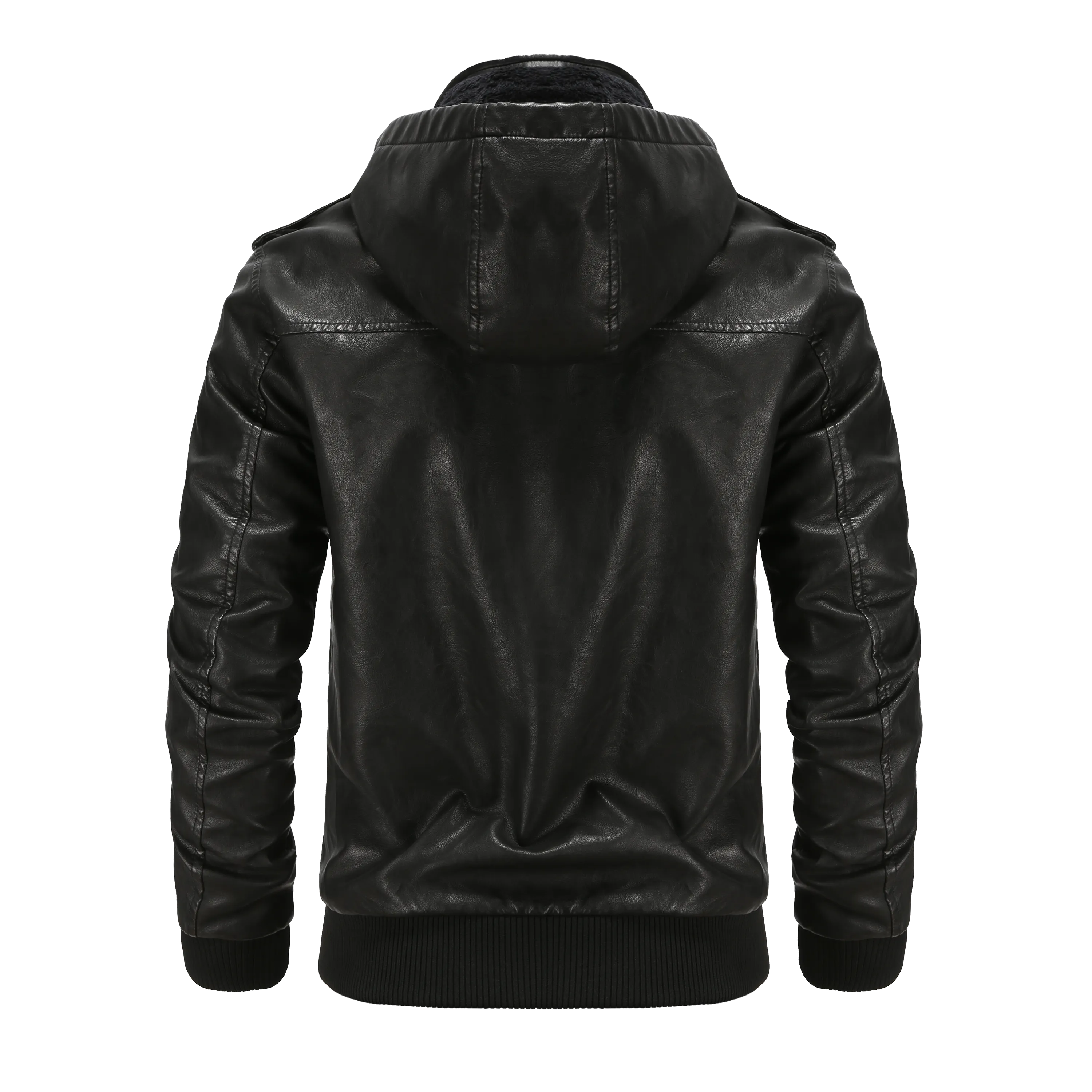 H.D Crypto Leather Jacket