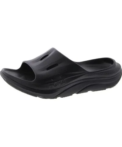 HOKA Mens Cushioned Footbed Slip-On Pool Slides