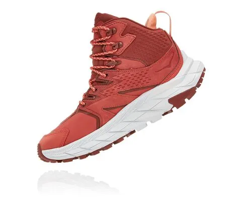 Hoka One One Women's Anacapa Mid Gore-Tex Red