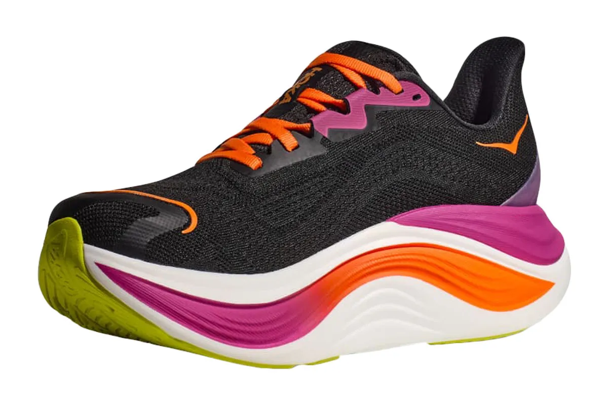 Hoka Skyward X B Black/Electric Aqua Womens