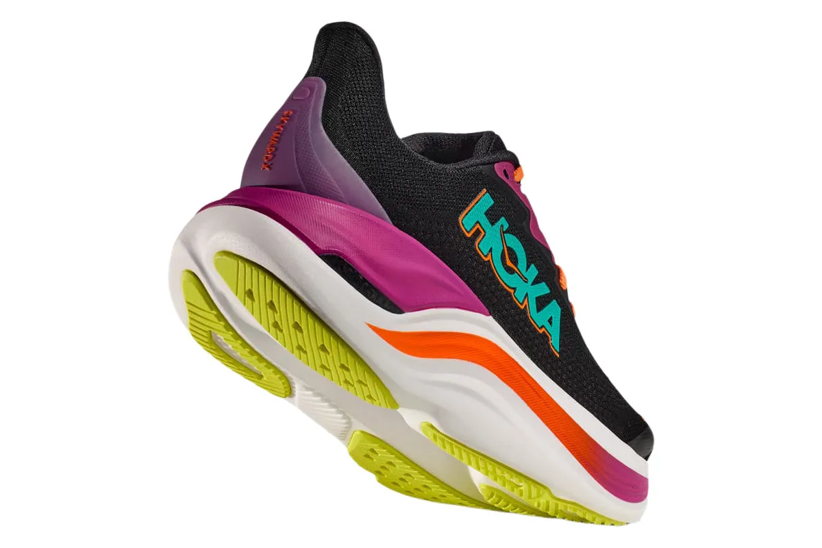 Hoka Skyward X B Black/Electric Aqua Womens