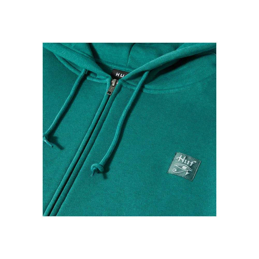 Huf Horus Full Zip Hoodie Pine PF00614