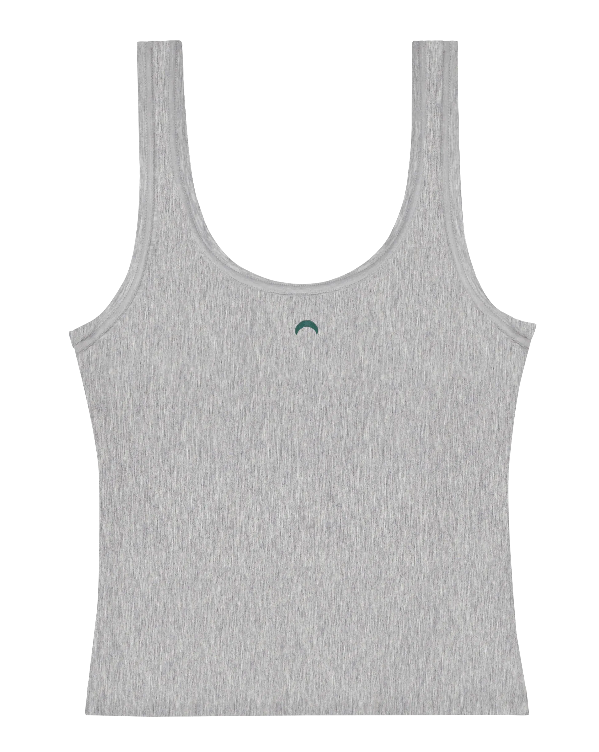 Huha Sporty Crop Tank | Black + Grey