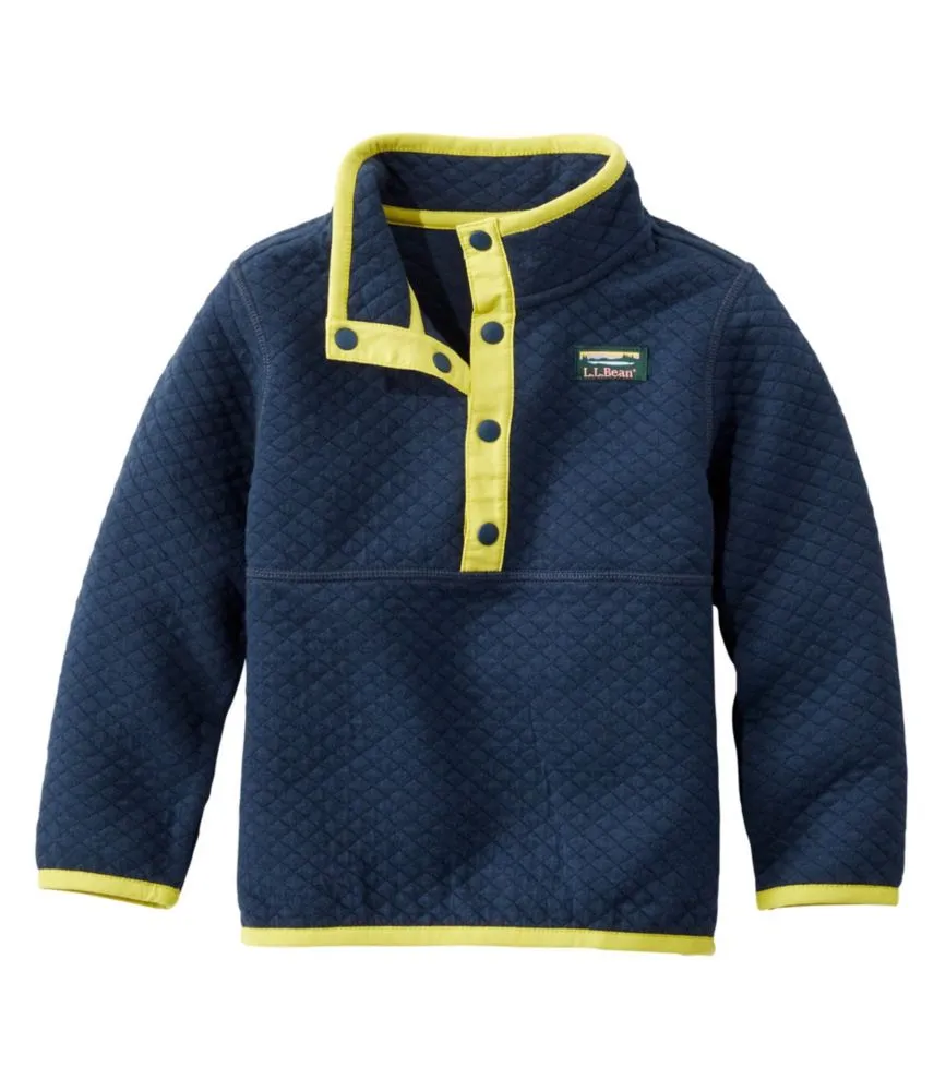 Infants' and Toddler's Quilted Quarter-Snap Pullover