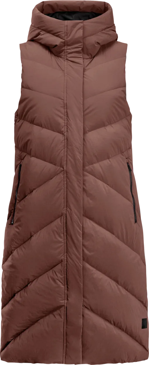 Jack Wolfskin Women's Marienplatz Vest Wild Ginger | Buy Jack Wolfskin Women's Marienplatz Vest Wild Ginger here | Out