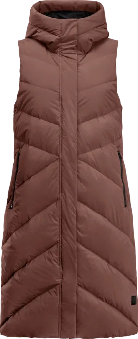 Jack Wolfskin Women's Marienplatz Vest Wild Ginger | Buy Jack Wolfskin Women's Marienplatz Vest Wild Ginger here | Out