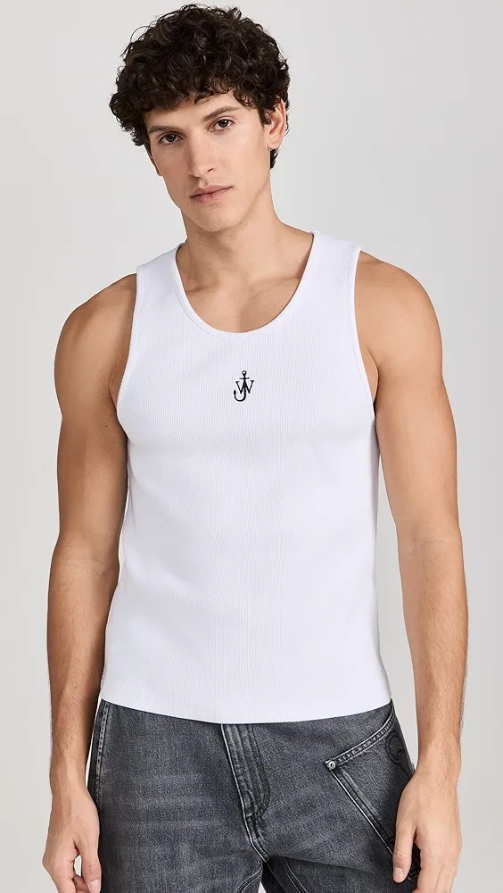 JW Anderson   Anchor Embroidery Tank Top 