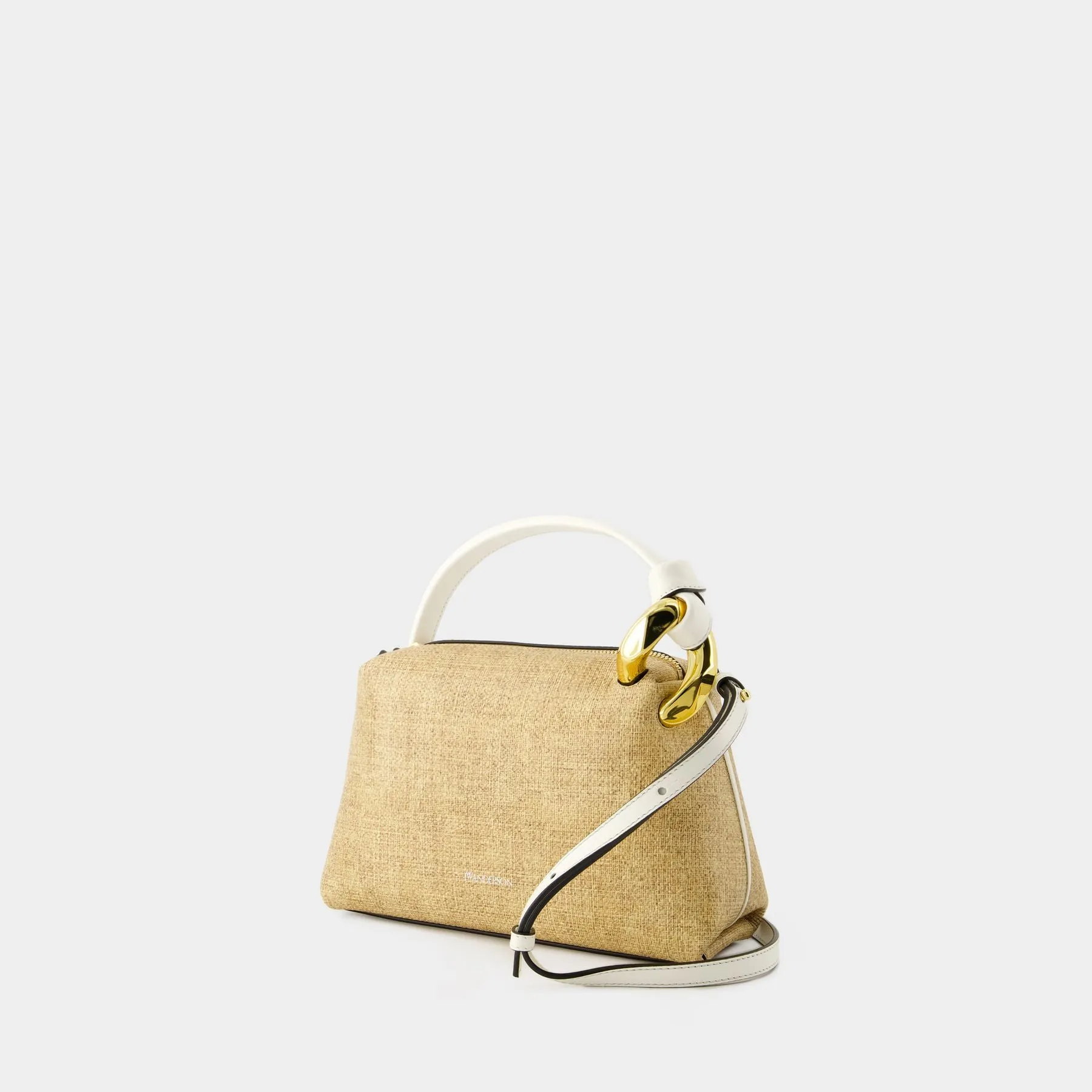 J.W. Anderson  The JWA Corner Small Crossbody - J.W. Anderson - Leather - Sand