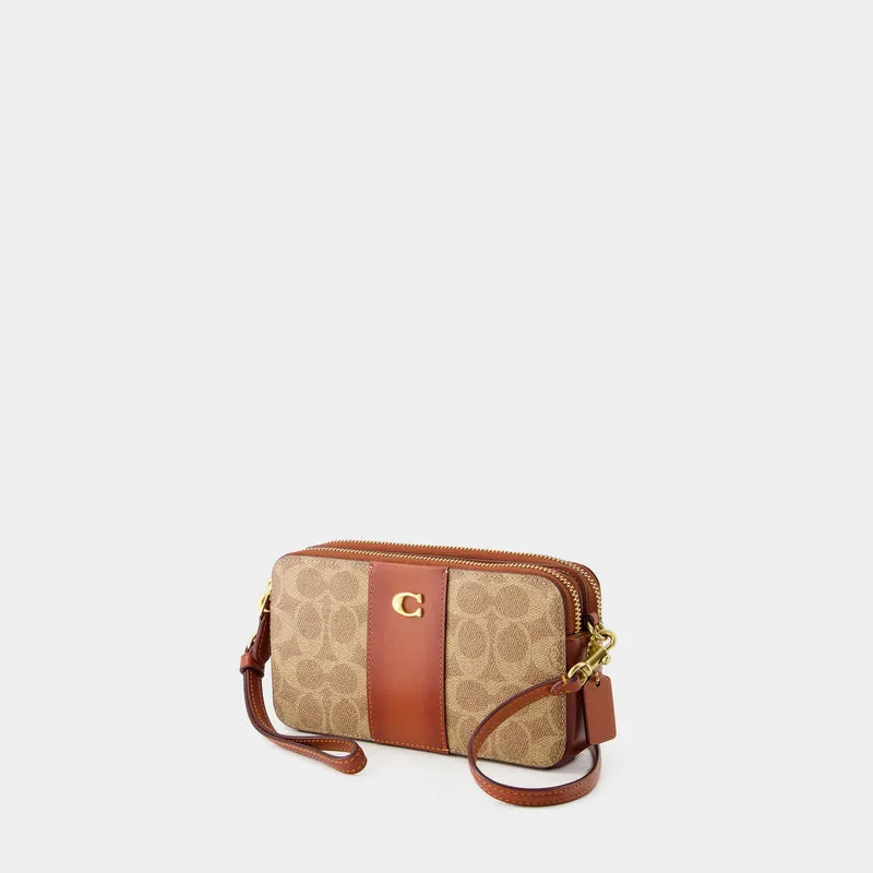 Kira Crossbody - Coach - Canvas - Tan Rust