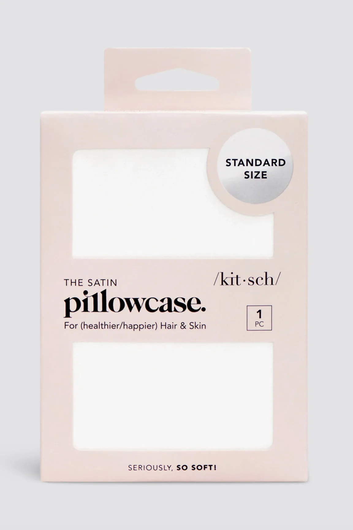 KITSCH - Satin Pillowcase - Ivory