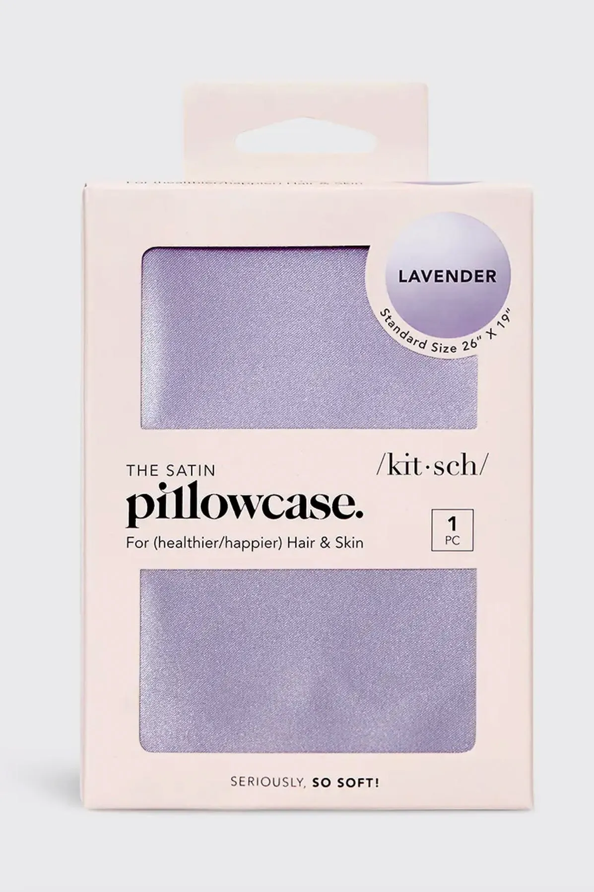 KITSCH Satin Pillowcase - Lavender