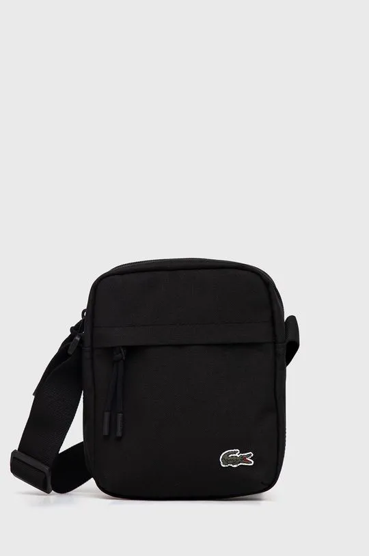 Lacoste small items bag black color