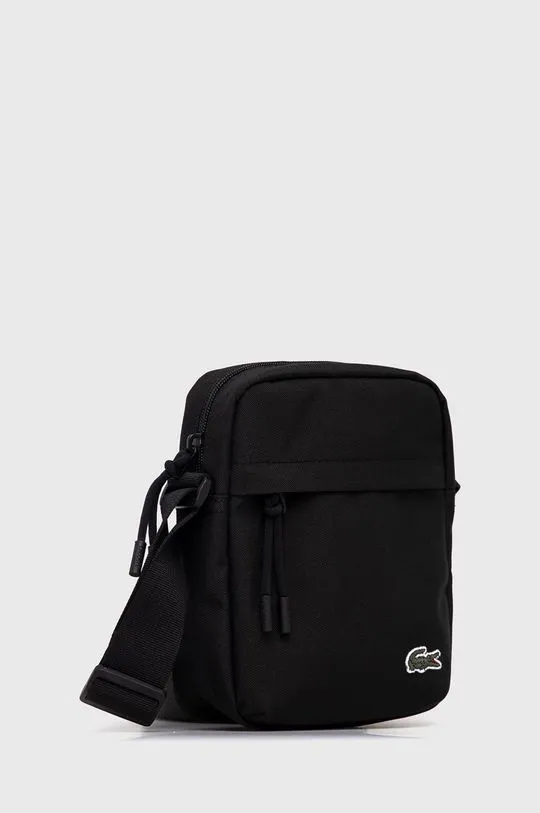 Lacoste small items bag black color