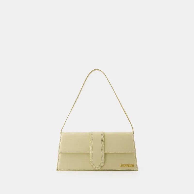 Le Bambino Long Crossbody - Jacquemus - Leather - Ivory