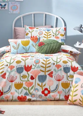 little furn. Little Nature Floral Duvet Cover Set