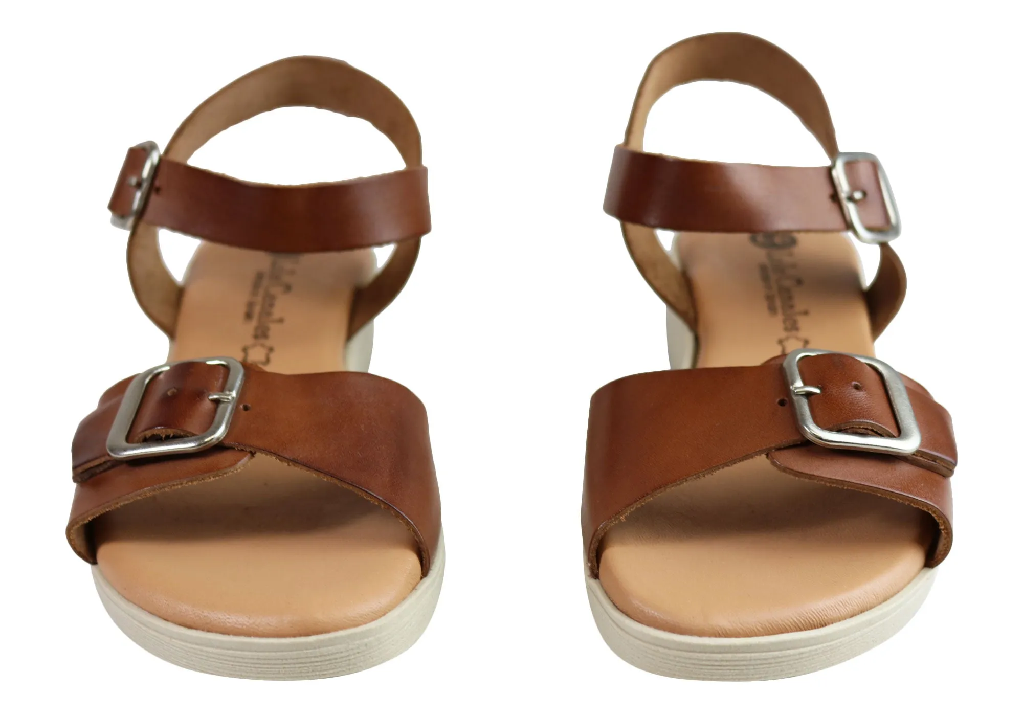 Lola Canales Koz Womens Comfortable Soft Leather Sandals Made In Spain