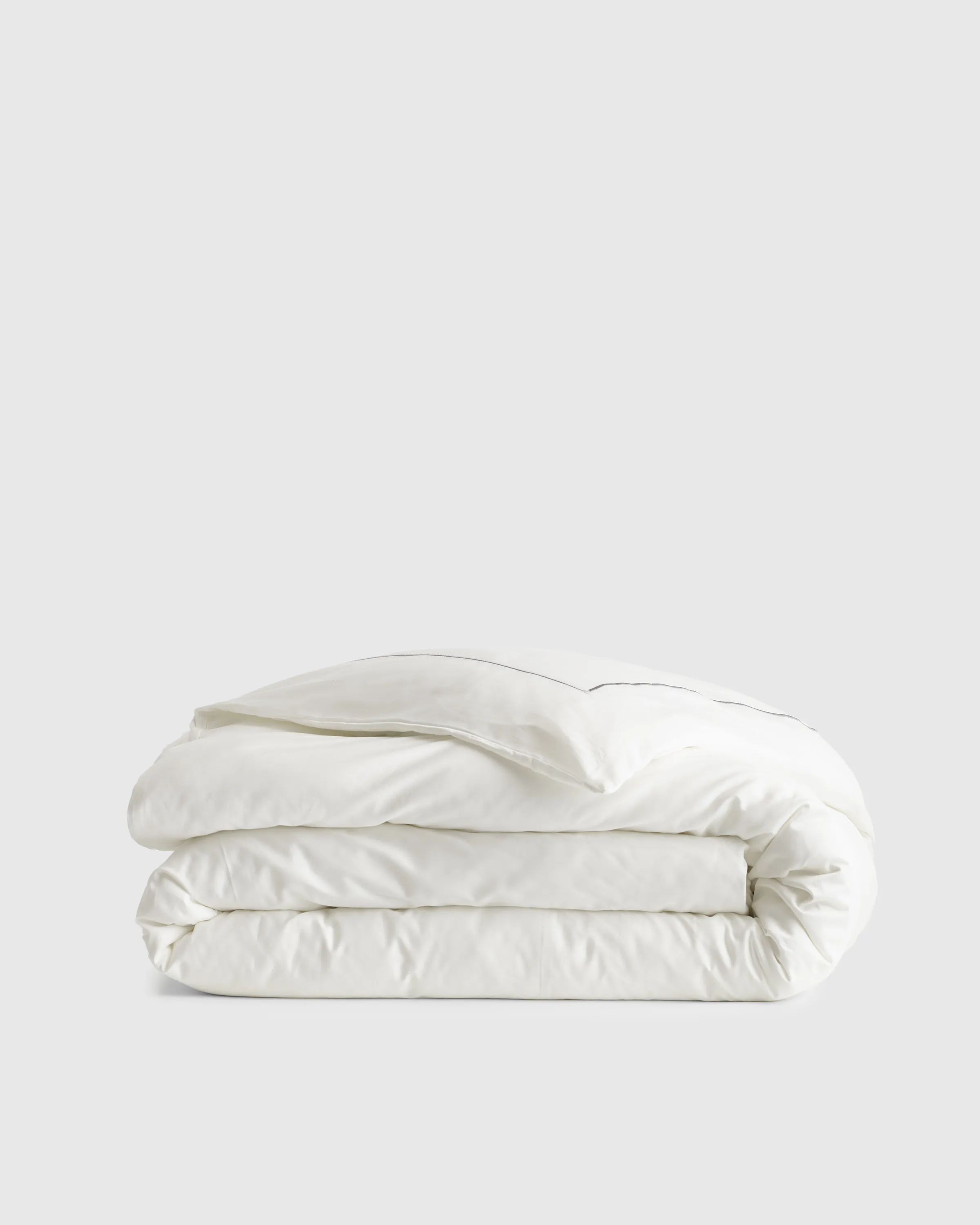 Luxury Organic Sateen Embroidered Duvet Cover