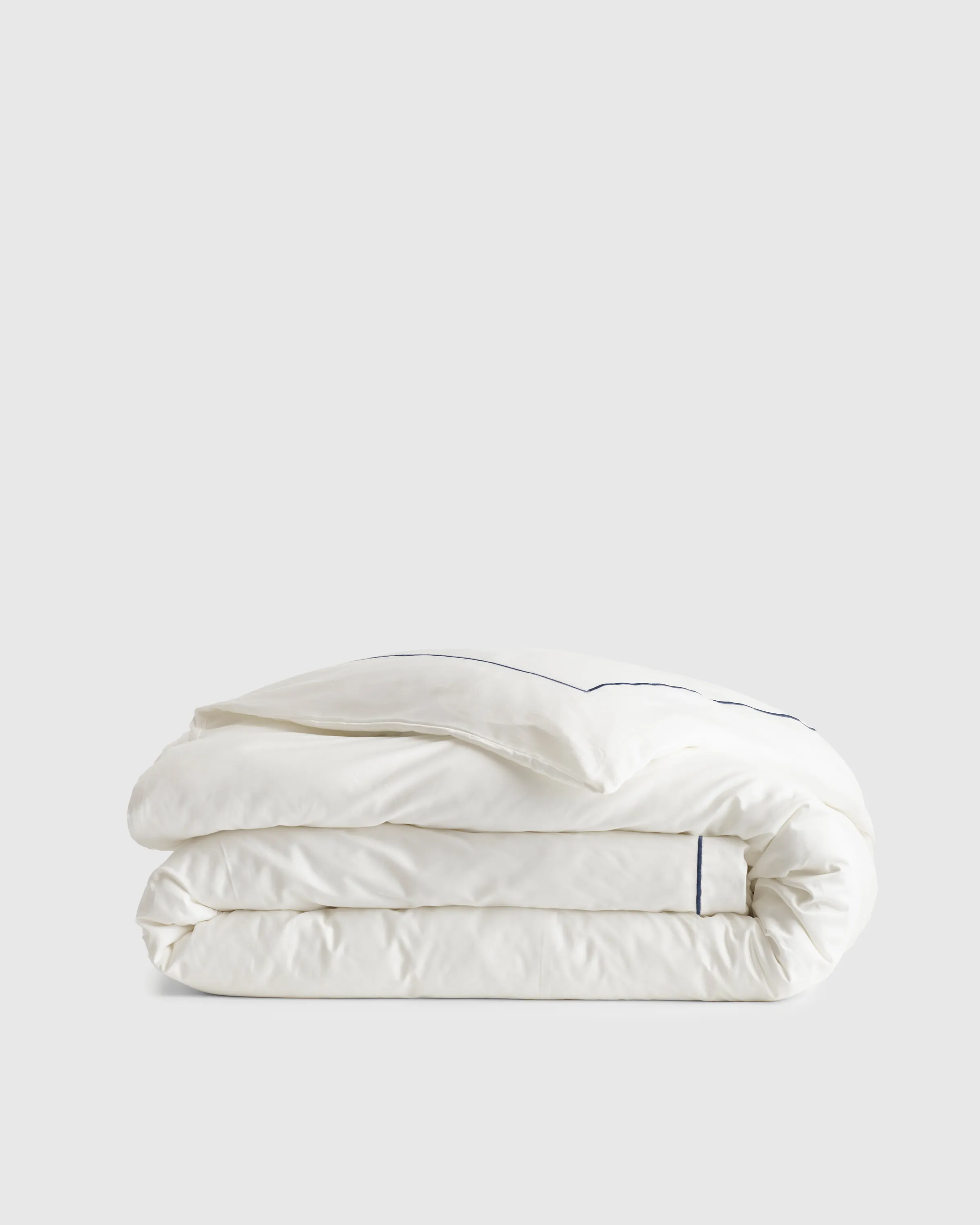 Luxury Organic Sateen Embroidered Duvet Cover