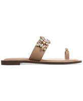 Macy's Thalia Sodi Women's Weylin Embellished Flat Sandals